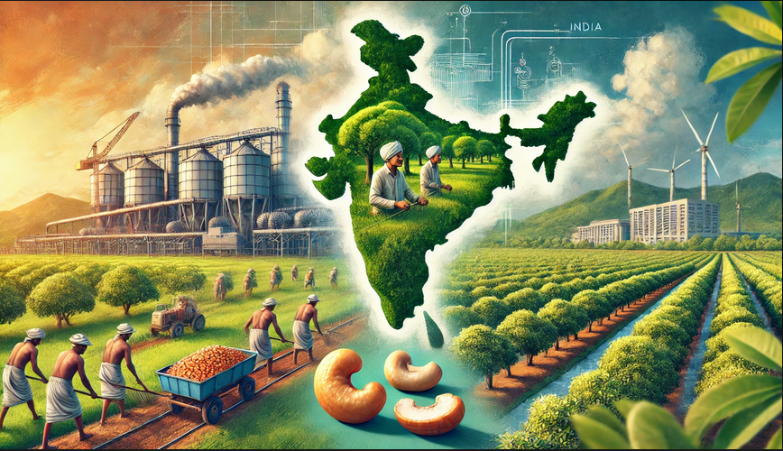 Cashew Industry:Challenges and Securing Global Dominance